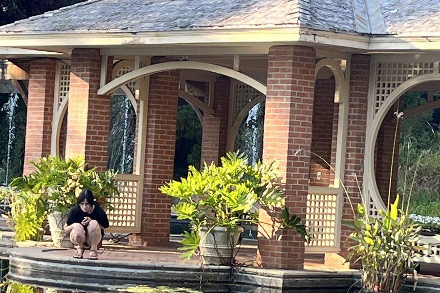 Pavilion at the Huntsville Botanical Garden